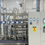 GMP purified water system with RO EDI and control panel for pharmaceutical plant