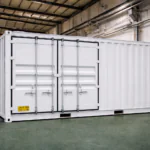mobile containerized water treatment system with RO unit