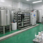 water treatment system for cosmetics manufacturing and skincare production