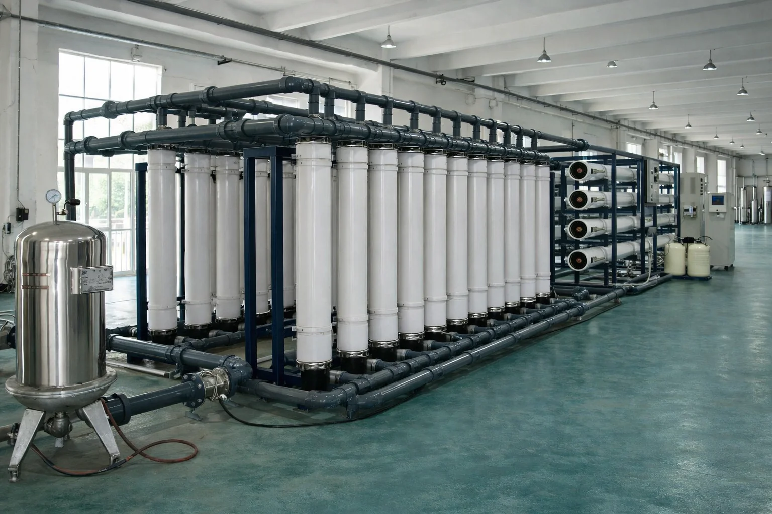 ultrafiltration UF water treatment system with membrane modules