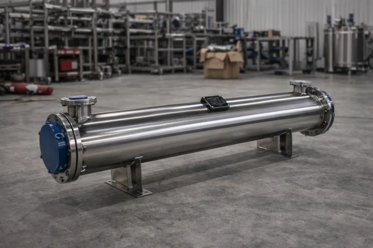 sanitary heat exchanger stainless steel hygienic heat transfer equipment for pharmaceutical systems