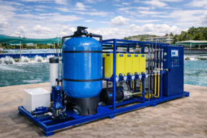 seawater desalination system using SWRO reverse osmosis technology