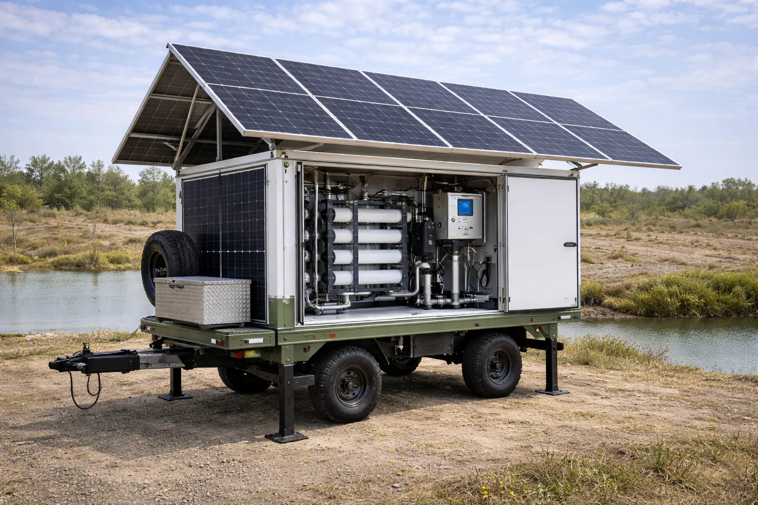 Solar Mobile RO Water System - Image 4