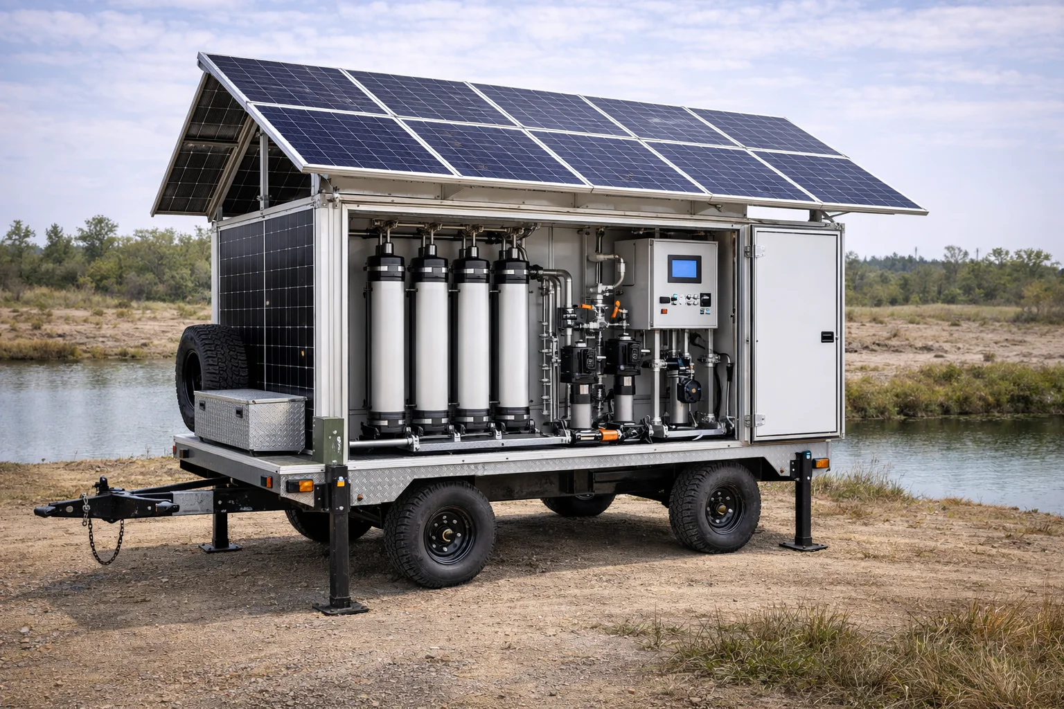 Solar Mobile RO Water System - Image 3