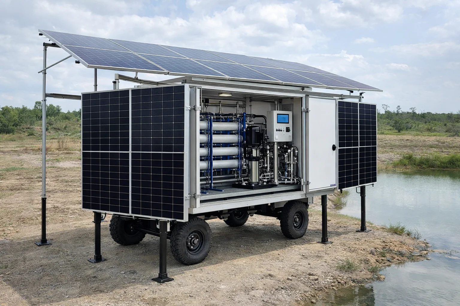 Solar Mobile RO Water System - Image 2