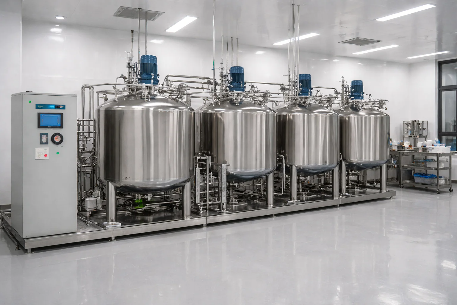 Liquid Preparation & Mixing System pharmaceutical liquid preparation and mixing system stainless steel tank