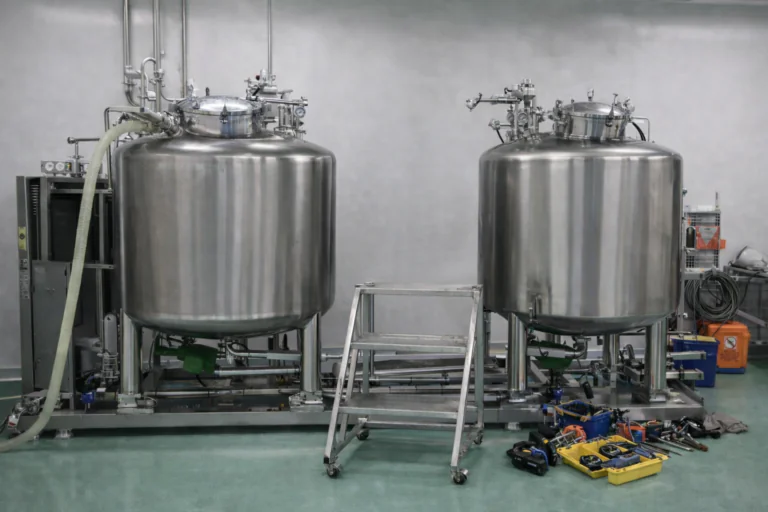 CIP SIP cleaning and sterilization system for pharmaceutical equipment