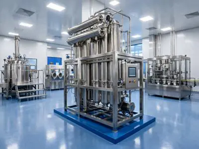 med wfi system multi effect distillation water for injection equipment